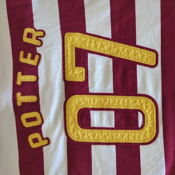 Harry Potter Rugby Polo Men's M Quidditch Gryffindor Embroidered 07 - Picture 9 of 10